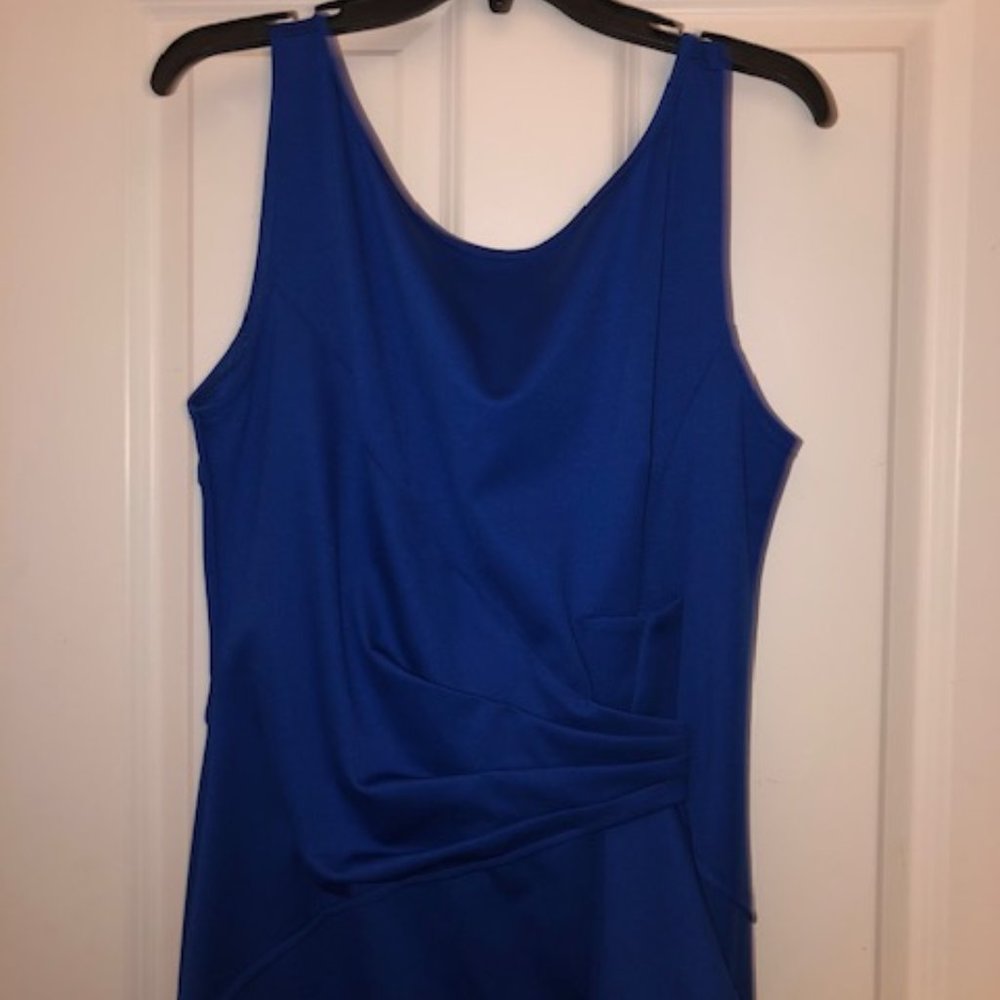 Women's Ruched Ruffles High Split Formal Dress